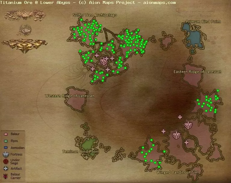 Titanium Ore in Lower Abyss