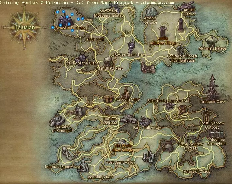 Shining Vortex in Beluslan