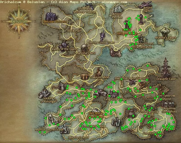 Orichalcum in Beluslan