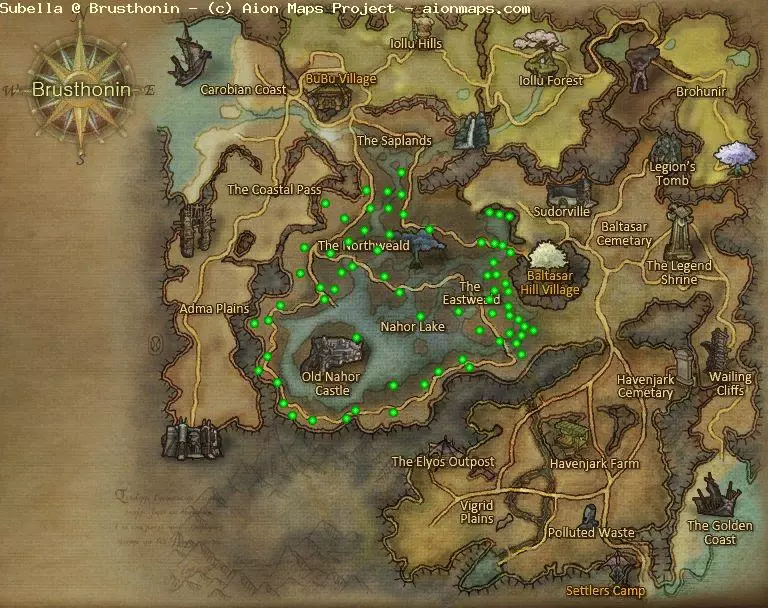 Subella in Brusthonin