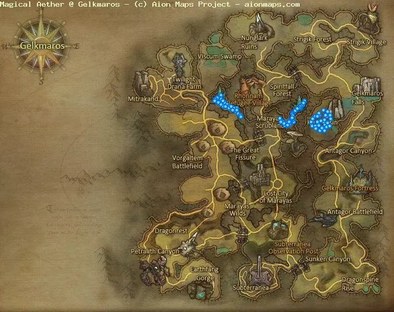 Magical Aether in Gelkmaros