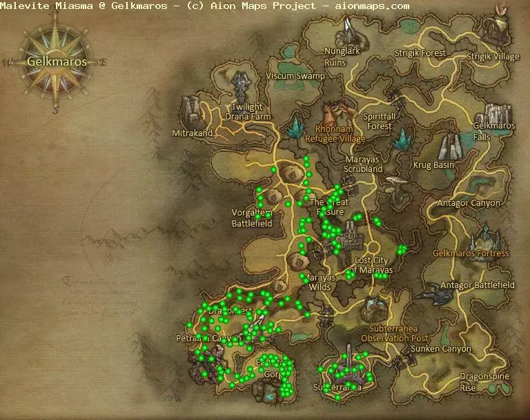 Malevite Miasma in Gelkmaros