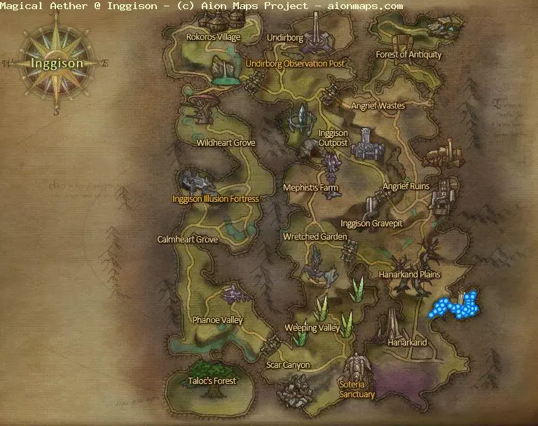 Magical Aether in Inggison