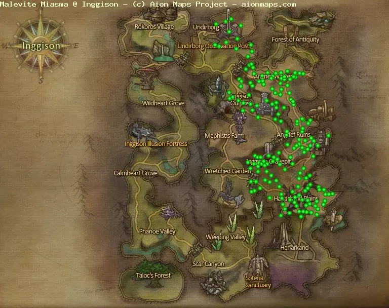 Malevite Miasma in Inggison