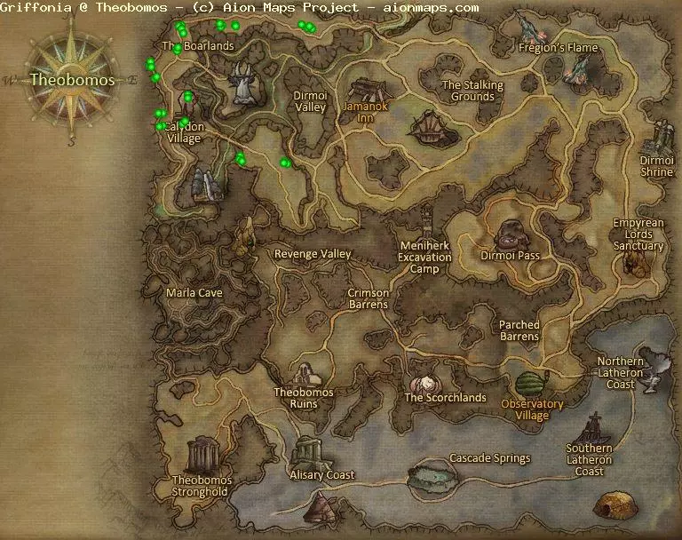 Griffonia in Theobomos